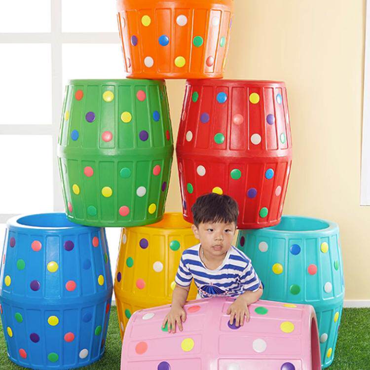 【金上(母嬰)】幼兒園戶外大滾筒感統(tǒng)訓(xùn)練器材