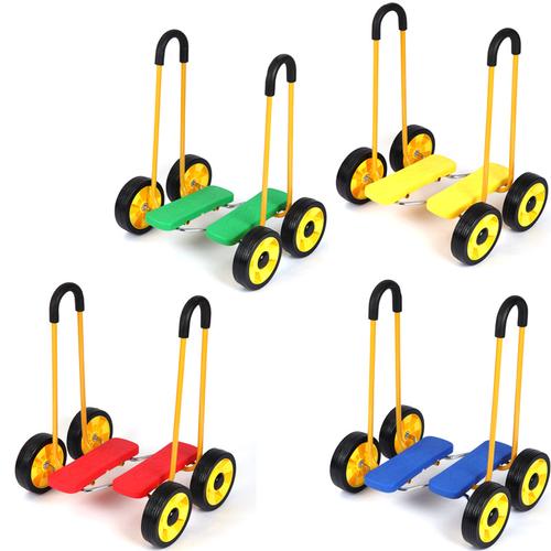 幼兒園體能訓練兒童健身平衡踩踏車感統(tǒng)訓練器材四輪平衡腳踏車